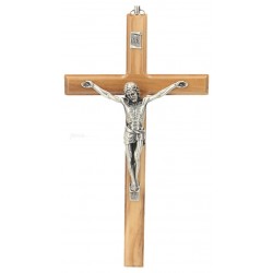 Wall cross 20 cm Olive wood