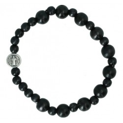 Bracelet sur élastique Bois...