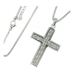Steel cross 44 x 32 mm with...