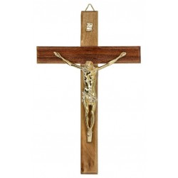 Wall Cross 13 cm Olive wood