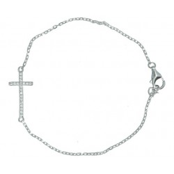 Rhodium-plated silver...