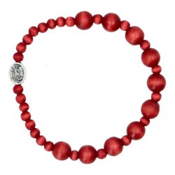 Bracelet sur élastique Bois...