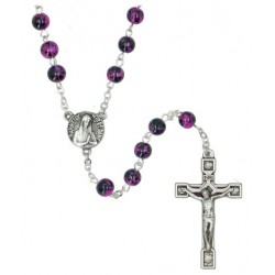 Rozenkrans Glas roos en...