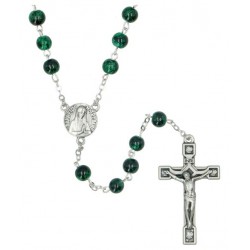 Rozenkrans Glas groen en...