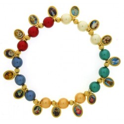 elastic bracelet 14 medals...