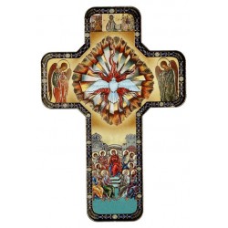 Icône 12 X 18 cm  Croix -...