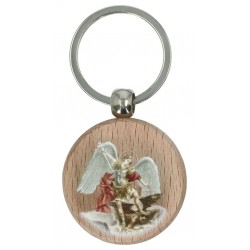 Key ring Wood