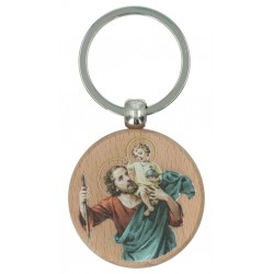 Key ring Wood